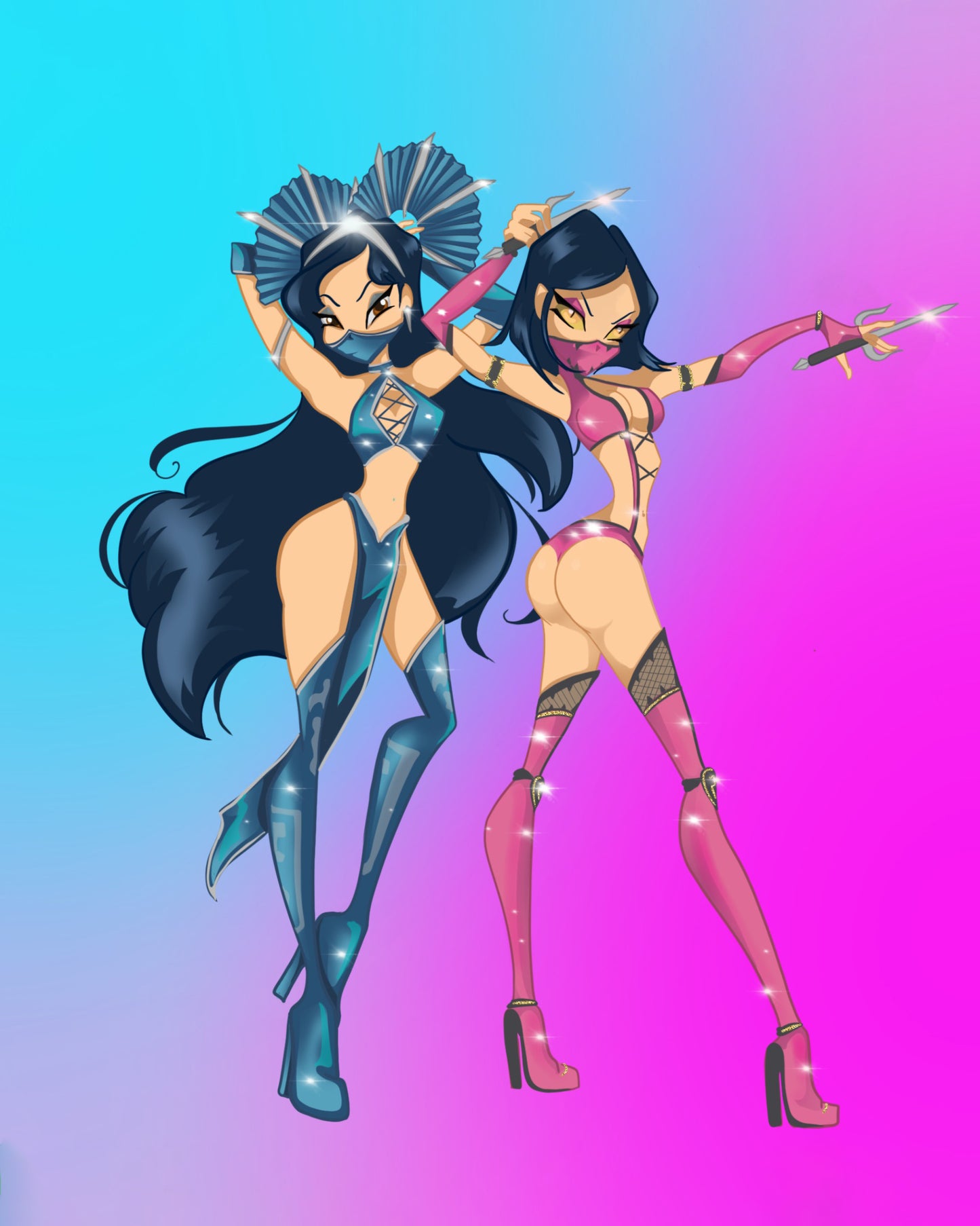 Mileena and Kitana
